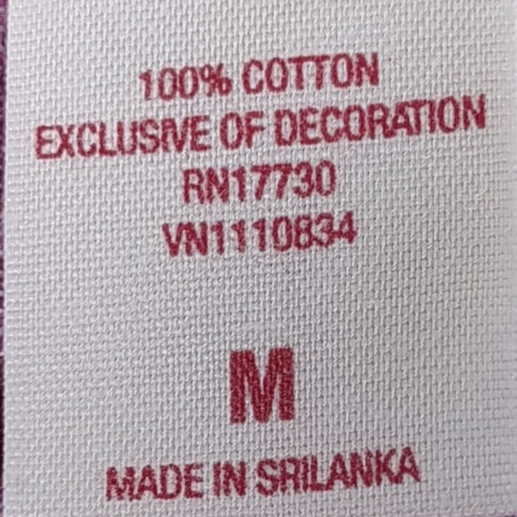 Mossimo Pink Crochet Back Romper 100% Cotton Knit Tie Waist Casual Size M - Picture 11 of 12